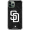 MLB San Diego Padres Dark Wash iPhone 12 Pro Clear Case
