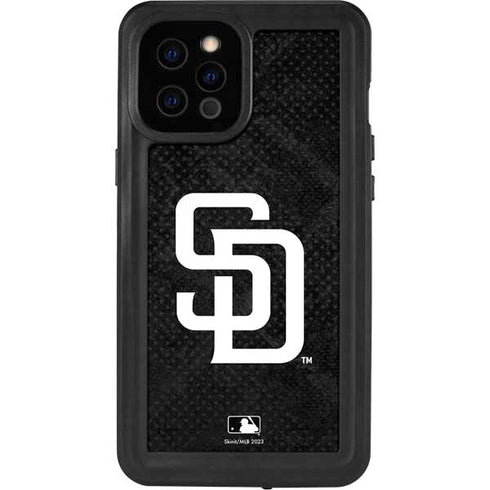 MLB San Diego Padres Dark Wash iPhone 12 Pro Max Waterproof Case