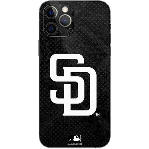 MLB San Diego Padres Dark Wash iPhone 12 Pro Skin