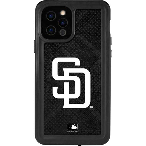 MLB San Diego Padres Dark Wash iPhone 12 Pro Waterproof Case