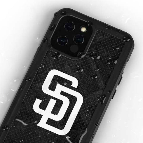 MLB San Diego Padres Dark Wash iPhone 12 Pro Waterproof Case