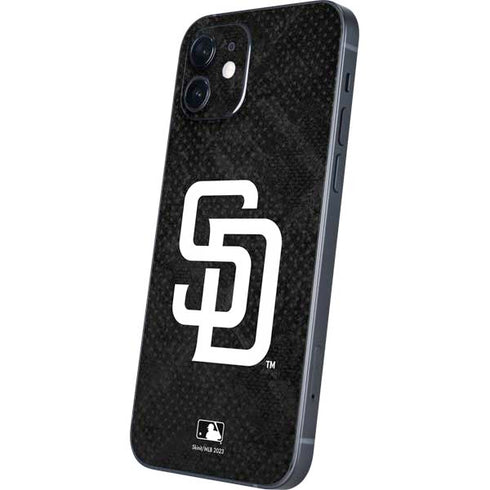 MLB San Diego Padres Dark Wash iPhone 12 Skin