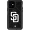 MLB San Diego Padres Dark Wash iPhone 12 Waterproof Case