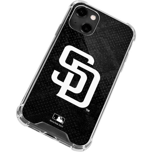 MLB San Diego Padres Dark Wash iPhone 13 Clear Case