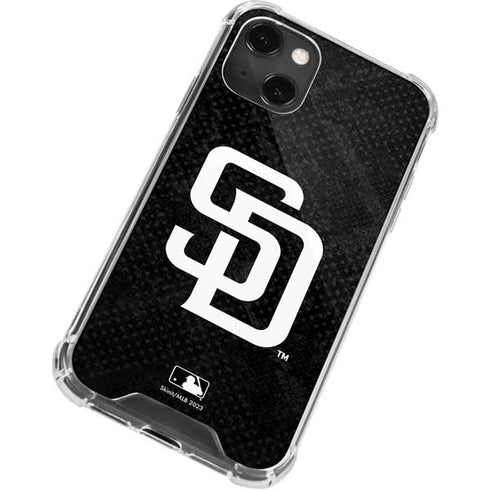 MLB San Diego Padres Dark Wash iPhone 13 Mini Clear Case