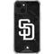 MLB San Diego Padres Dark Wash iPhone 14 Clear Case