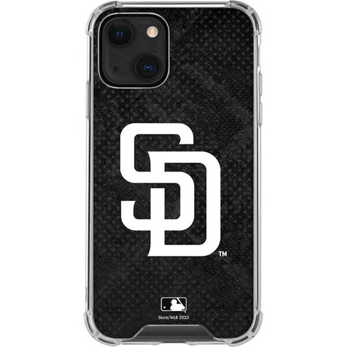 MLB San Diego Padres Dark Wash iPhone 14 Plus Clear Case