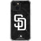 MLB San Diego Padres Dark Wash iPhone 15 Plus Clear Case