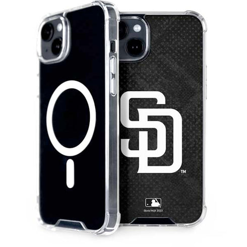 MLB San Diego Padres Dark Wash iPhone 15 Plus MagSafe Case