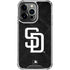 MLB San Diego Padres Dark Wash iPhone 15 Pro Clear Case
