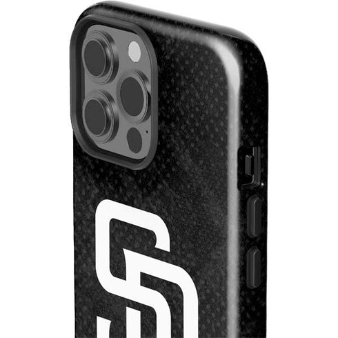 MLB San Diego Padres Dark Wash iPhone 15 Pro Max Impact Case