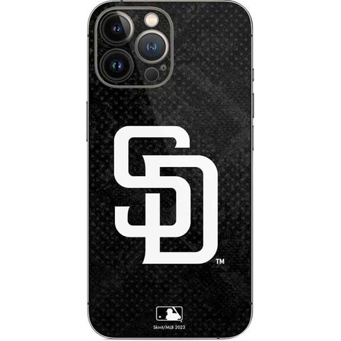 MLB San Diego Padres Dark Wash iPhone 14 Pro Max Skin