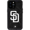 MLB San Diego Padres Dark Wash iPhone 14 Pro Max Waterproof Case