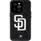 MLB San Diego Padres Dark Wash iPhone 14 Pro Waterproof Case