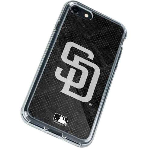 MLB San Diego Padres Dark Wash iPhone SE (2nd & 3rd Gen) Clear Case