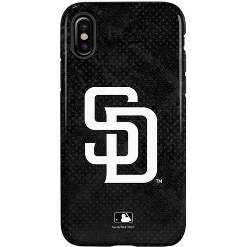 MLB San Diego Padres Dark Wash iPhone X Pro Case