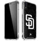 MLB San Diego Padres Dark Wash iPhone XR Clear Case