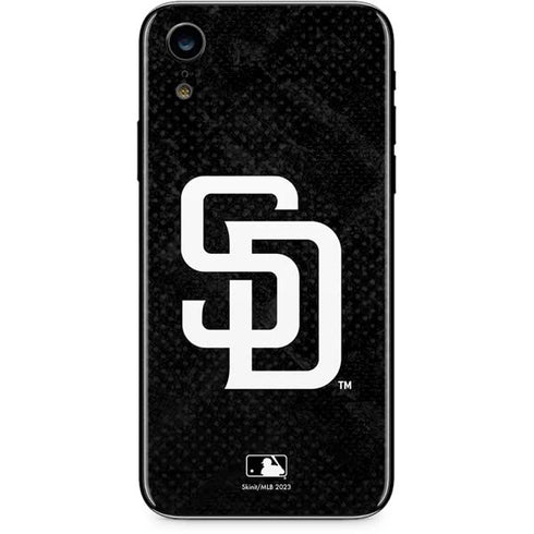 MLB San Diego Padres Dark Wash iPhone XR Skin