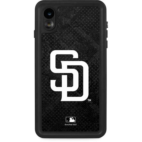 MLB San Diego Padres Dark Wash iPhone XR Waterproof Case