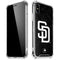 MLB San Diego Padres Dark Wash iPhone XS Max Clear Case