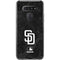 MLB San Diego Padres Dark Wash LG K51/Q51 Clear Case