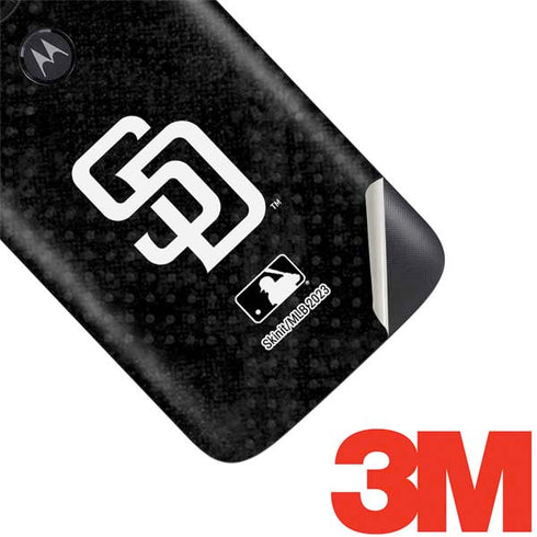 MLB San Diego Padres Dark Wash Moto E5 Play Skin