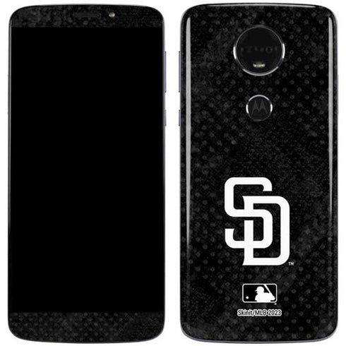 MLB San Diego Padres Dark Wash Moto E5 Plus Skin