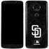 MLB San Diego Padres Dark Wash Moto E5 Plus Skin
