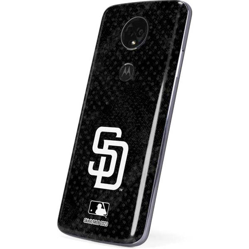 MLB San Diego Padres Dark Wash Moto E5 Plus Skin