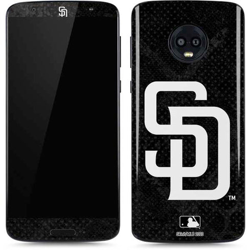 MLB San Diego Padres Dark Wash Moto G6 Skin