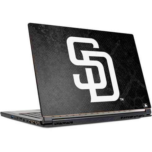 MLB San Diego Padres Dark Wash MSI GS65 Stealth Laptop Skin