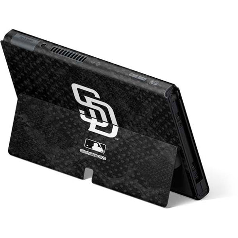 MLB San Diego Padres Dark Wash Nintendo Switch OLED (2021) Skin