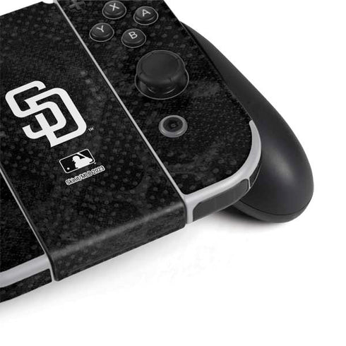 MLB San Diego Padres Dark Wash Nintendo Switch OLED (2021) Skin