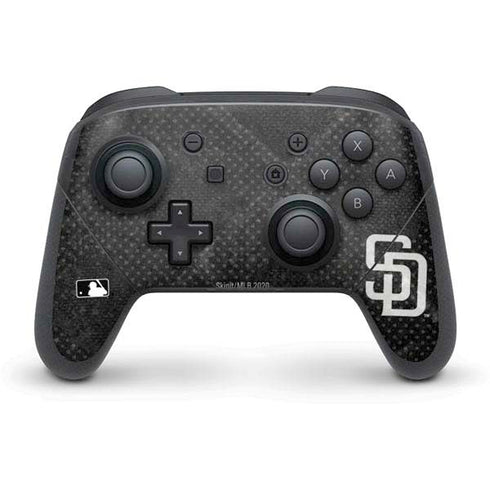 MLB San Diego Padres Dark Wash Nintendo Switch Pro Controller Skin