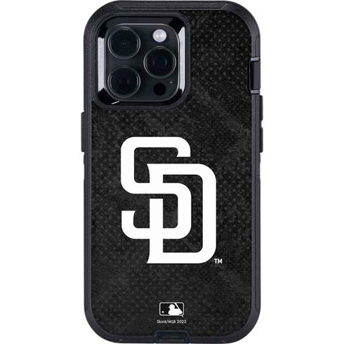 MLB San Diego Padres Dark Wash Otterbox Defender iPhone Skin