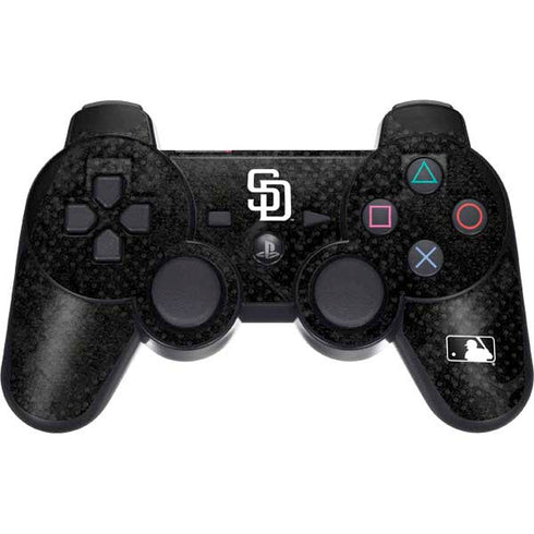 MLB San Diego Padres Dark Wash PS3 Dual Shock wireless controller Skin