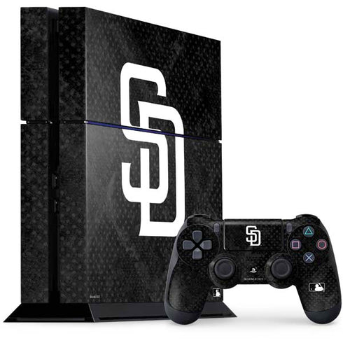 MLB San Diego Padres Dark Wash PS4 Console and Controller Bundle Skin