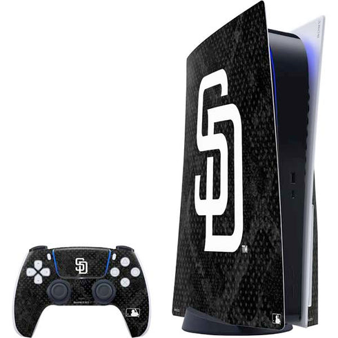 MLB San Diego Padres Dark Wash PS5 Bundle Skin