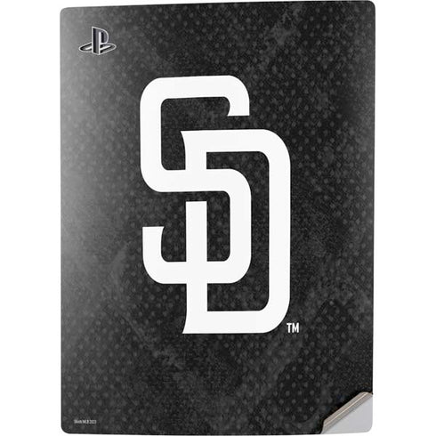 MLB San Diego Padres Dark Wash PS5 Digital Edition Console Skin