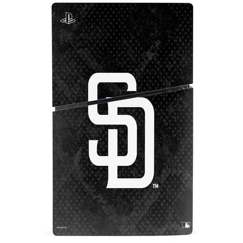 MLB San Diego Padres Dark Wash PS5 Slim Digital Edition Bundle Skin