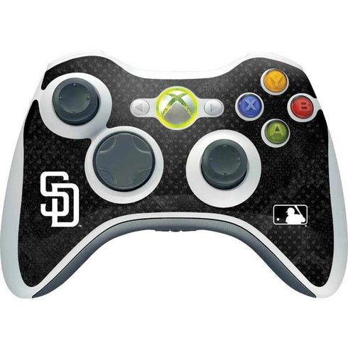 MLB San Diego Padres Dark Wash Xbox 360 Wireless Controller Skin