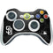 MLB San Diego Padres Dark Wash Xbox 360 Wireless Controller Skin