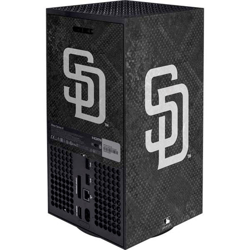 MLB San Diego Padres Dark Wash Xbox Series X Bundle Skin
