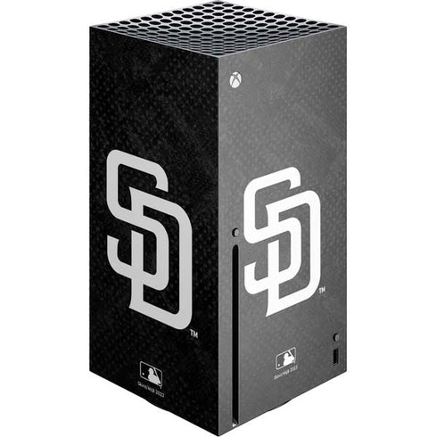 MLB San Diego Padres Dark Wash Xbox Series X Console Skin