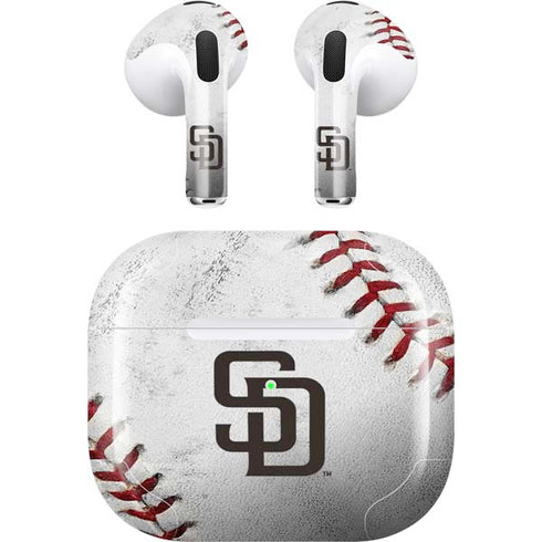 MLB San Diego Padres Game Ball Apple AirPods (3rd Gen 2021) Skin