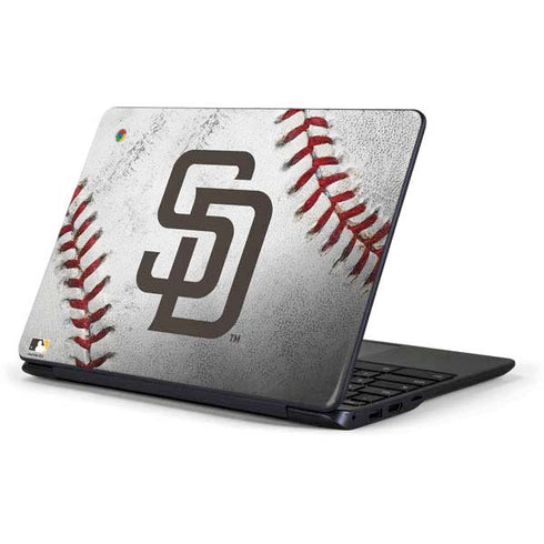 MLB San Diego Padres Game Ball Samsung Chromebook Skin