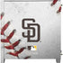 MLB San Diego Padres Game Ball Corsair 4000D Tempered Glass Mid-Tower ATX Case Skin