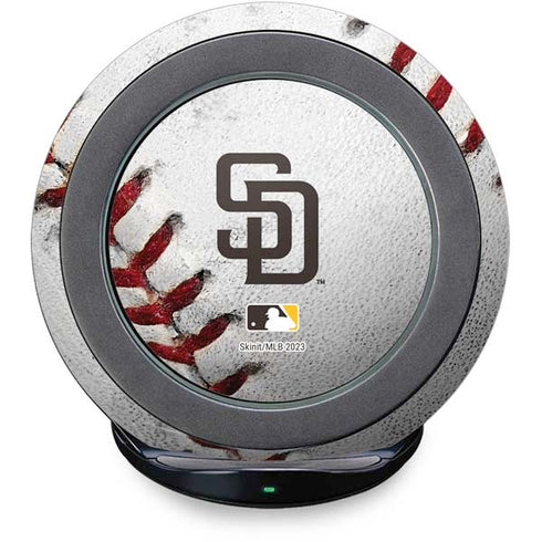 MLB San Diego Padres Game Ball Fast Charge Wireless Charging Stand Skin