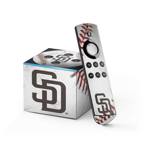 MLB San Diego Padres Game Ball Fire TV Cube Skin