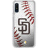 MLB San Diego Padres Game Ball Galaxy A10e Clear Case